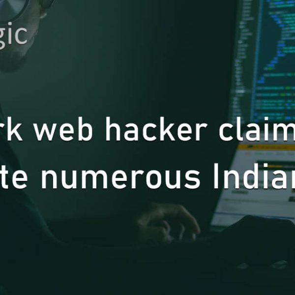 A dark web hacker claimed to infiltrate numerous Indian firms